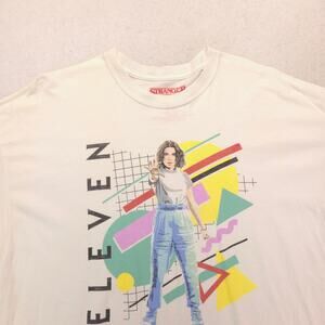 Stranger Things Short Sleeve Crew Neck Graphic T Shirt Mens Size 2XL White